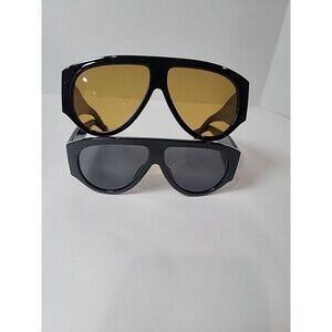 Osagama Trendy Retro Overside Aviator SunGlasses For Women Men 70's Designer Lux